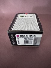 Lexmark C540H1MG Magenta Toner OEM 2K High Yield – New Sealed Box picture