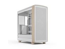 Fractal Design Summit Chalk White TG Light Oak PC Gaming Case - Tempered Glass picture