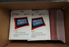 (90) Nabi Tablet Care Kits Lot , 2) 7×5 Screen Protective Films, 1 Micro Cloth picture