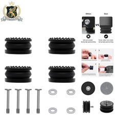 4-Piece Anti-Vibration Feet Set for Enhanced H2 Series 3D Printer Stability picture