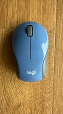 Logitech M187 Blue Wireless Compact Optical Mini Mouse w/ USB Receiver Dongle  picture