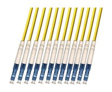 25M OUTDOOR ARMORED LC-LC 12 STRANDS Single-Mode 9/125 Fiber Patch Cord picture