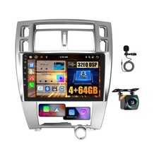 Hikity 8 Core 4+64G Android Car Stereo for Hyundai Tucson 2006-2009, 10.1 Inc... picture