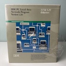 IBM 1989 Local Area Network Support  Program 9075X1080001 NEW Sealed Vintage picture