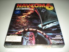 Navcom 6 game for very old IBM compatible computers by Cosmi.  Factory sealed. picture