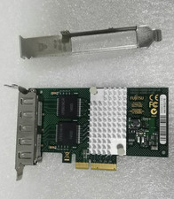 Fujitsu D3045‑A11 4‑Port Gigabit RJ45 PCI‑E x4 I350‑T4 Ethernet Network Card picture