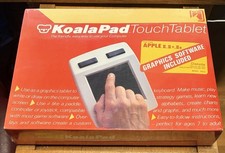 VINTAGE KOALA PAD TOUCH TABLET + GRAPHICS SOFTWARE APPLE II II+ IIe NOS SEALED picture