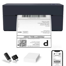 4x6 Thermal Label Printer for Shipping - Compatible with Android, Mac, iPhone, W picture