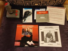 Vintage Apple II Chuck Yeager's Advanced Flight Trainer CIB Complete + Joystick picture