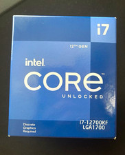 Intel Core i7-12700KF 12-Core 12th Gen LGA1700 Unlocked 3.6 GHz CPU - SEALED NEW picture