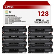 8PK CRG128 For Canon 128 Toner Cartridge ImageClass MF4450 MF4770n MF4880dw D530 picture