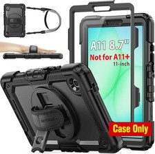 Full-Body Drop Protection Case with Stand for Samsung Galaxy Tab A11 8.7'' Black picture