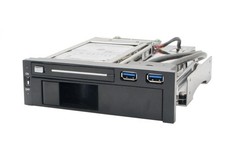 SY-MRA55006 5.25 Bay Tray Less Mobile Rack for 3.5 and 2.5 Sata III HDD with picture