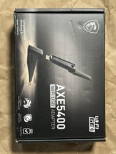 MSI AXE5400 WiFi 6E USB Adapter - WLAN up to 5400 Mbps (6GHz, 5GHz, 2.4GHz  picture