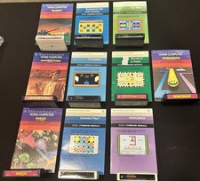 Lot Of 10 Texas Instruments TI-99/4a Video Game Cartridges 1979 1980 1981 1982 picture