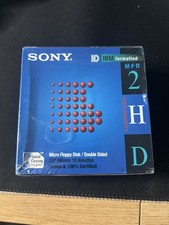 Sony 2HD Diskettes IBM Formatted 1.44 MB 3.5