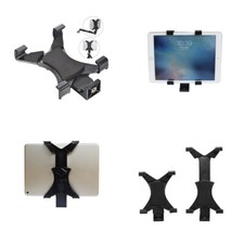US 1 Pack Tablet Tripod Mount Clamp Holder for Apple iPad Samsung 7-10