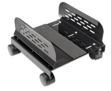 SYBA Steel PC Stand for ATX Case with Adj. Width with Caster Wheels (syacc65057) picture