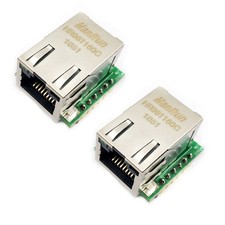2 PCS USRES1 W5500 Chip SPI To LAN Ethernet Converter TCP/IP Module picture