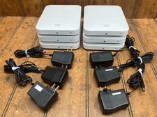 6 Cisco Meraki MR18 Wireless Access Points w/ Power Cords - NO Mount Plates picture