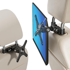 Car Headrest Monitor Mount,Universa VESA Monitor Stand13-24''Car Tv Mount picture