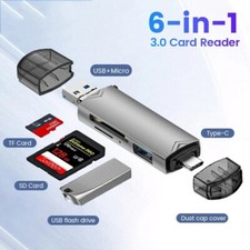 Card Reader USB 3.0 Type C Micro SD TF OTG Smart Memory Adapter Laptop Computer picture