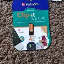 Verbatim Clip-it  4GB USB Drive. New picture