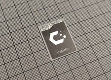 5 x Black & Silver CachyOS Linux Inside Stickers For The Computer Case 18x25mm picture