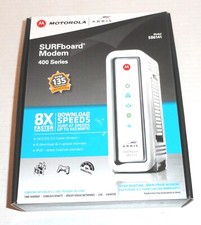 Motorola Arris Surfboard 400 Series Docsis 3.0 Modem Model: SB6141 - White picture