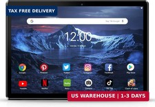 10'' Tablet Android 10 Phone Tablet with SIM Slot, 64GB Quad Core, IPS Touchscr picture