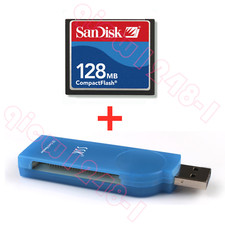 128MB CNC CF Compact Flash card + SSK USB2.0 Card reader FANUC picture