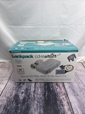 Backpack Cd Rider, Micro Solutions EXTERNAL CD-RW DRI 7485761 OPEN BOX Works picture