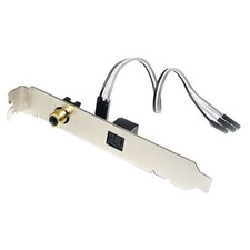 SPDIF Optical and RCA Out Plate Cable Bracket for ASUS Gigabyte MSI Motherboard picture