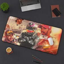 Formula Racing Driver Collage Desk Mat | Motorsport Artwork picture