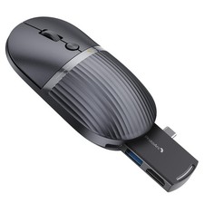 ProtoArc HubMouse for Travel, 3Port Hub PD, HDMI, USB 3.0, Grey picture