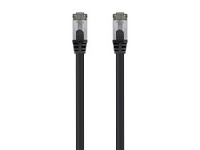 Monoprice Cat8 26AWG S/FTP Ethernet Network Cable - 7ft - Black, 2GHz, 40Gbps picture