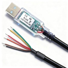 USB to RS485WE Serial Cable, RS485WE1800BT UART Serial Converter Cable,USBRS4... picture