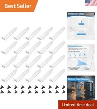 PCI Slot Cover Dust Filter 3.15 x 0.75 Inch, 20 Pcs Steel Dustproof Blanking ... picture