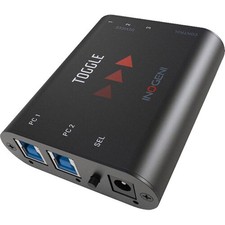 Lenovo TOGGLE USB 3.0 Video Switcher for 2 PCs picture