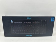 Logitech G PRO Mechanical Gaming Keyboard GX Blue Clicky Switches RGB Black New picture