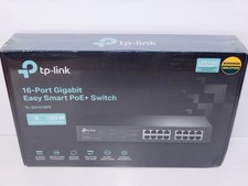 TP-Link TL-SG1016PE 16-Port Gigabit Easy Smart PoE+ Switch 150W New Sealed picture