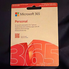 Microsoft 365 Personal 12-Month (my school provides, couldn’t return, txt pls) picture