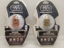 LOT of 2 Chewbacca & C-3PO Star Wars USB Card Reader & Drive 4 MicroSD Keychain  picture