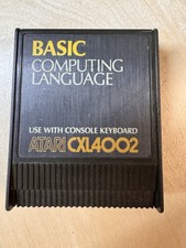 Atari CXL4002 BASIC Computing Language Vinatge Cartridge for 400/800 Console picture