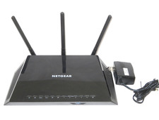 Netgear AC1750 Smart WiFi Router Model R6400 w/ Ethernet & Coax Cables MINT picture