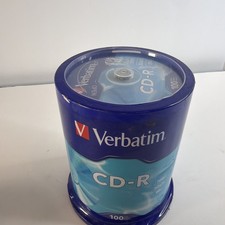 Verbatim 94554 700MB 52x CD-R Disc - Pack of 100 picture