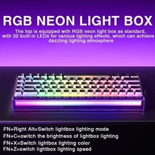 68HE RGB Gaming Keyboard - Magnetic Switch 8K Wired Esports Pro picture