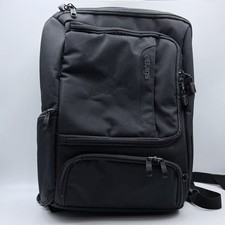 eBags Black Pro Slim Laptop Backpack Professional Weekender Travel Bag. picture