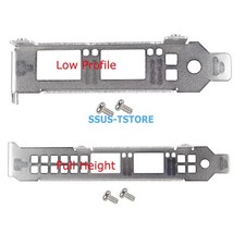 LOT Low Profile /Full Height Brackets for Intel X520-DA2 X520-SR2 X710-DA2 picture