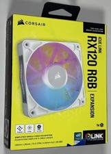 CORSAIR RX RGB Series, iCUE LINK RX120 RGB White, 120mm Fan, Single Pack picture